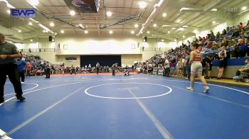 110 lbs Quarterfinal - Roper Campbell, Collinsville Cardinal Youth Wrestling vs Jaxon Wilkey, Jenks Trojan Wrestling Club