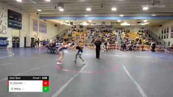 106 lbs Cons. Semi - Deandra Meza, Walnut vs Sophia Cornish, Tesoro