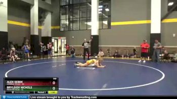 110 lbs Round 5 (12 Team) - Alex Sebek, Chasing Titles vs Bryleigh Nichols, Missouri Blue