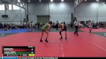 120 lbs Round 2 (6 Team) - Kason Dill, Bandits Ohio vs Tobias White, Warhawks Black