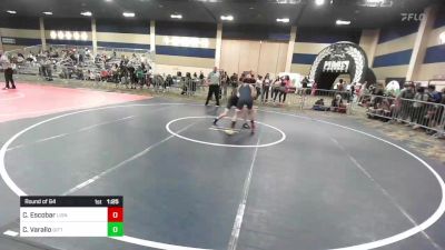 123 lbs Round Of 64 - Corbin Escobar, Lion Of Judah Wr Ac vs Christian Varallo, Gifted