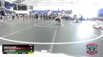 115 lbs Semis (4 Team) - Timothy Ekart, OpenMats Wrestling Club vs Tyler Hecker, Victory Wrestling