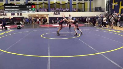 197 lbs Quarterfinal - George Rhodes, Drexel- Unattached vs Anderson Olcott, Unattached