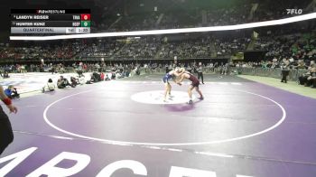 Quarterfinal - Landyn Reiser, Tri-Valley vs Hunter Kunz, Hot Springs