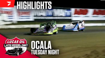 Highlights | 2024 Lucas Oil Late Models Tuesday at Ocala Speedway