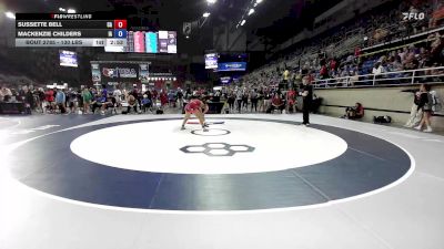 130 lbs Cons. Sub-rd Of 16 - Sussette Bell, CA vs Mackenzie Childers, IA