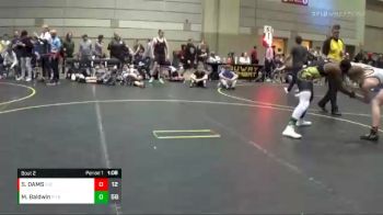 200 lbs Round 1 (6 Team) - SHANE DAMS, Elite Athletic Club vs Michael Baldwin, MI Pitbulls