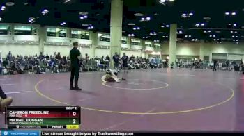 160 lbs Semis & Wb (16 Team) - Michael Duggan, Bubbletown Mat Club vs Cameron Freedline, MXW Gold