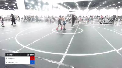 Rr Rnd 1 - Laydon Saili, Mat Demon WC vs Anthony Peyour, Turlock Wrestling