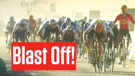 Watch How Fast This Sprinter Swallows AlUla Tour Attackers