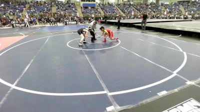 100 lbs Round Of 32 - Abel Segura, Rocky Ford vs Dominic Mendoza, Pomona Elite