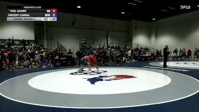 74 lbs Champ. Round 3 - Joel Adams, Beaver Dam RTC vs Vincent Cabral, Western Colorado Wrestling Club