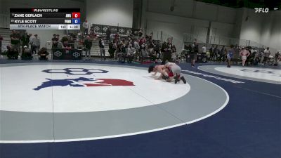 80 lbs 5th Place Match - Zane Gerlach, Avalanche Wrestling Association vs Kyle Scott, Pennsylvania
