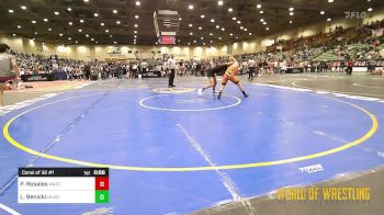 145 lbs Consi Of 32 #1 - Pedro Rosales, Wasco Wrestling vs Logan Benicki, Motherlode Wrestling Club