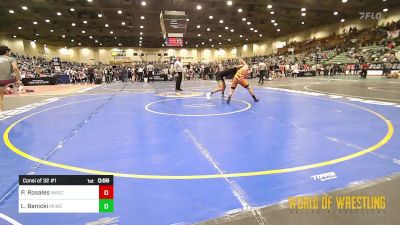 145 lbs Consi Of 32 #1 - Pedro Rosales, Wasco Wrestling vs Logan Benicki, Motherlode Wrestling Club