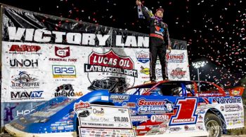 Hudson O'Neal Reacts To Another Speedweeks Win Wednesday At Ocala Speedway