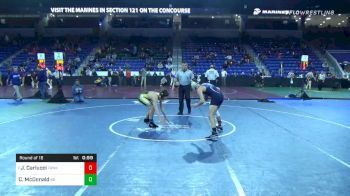 132 lbs Prelims - Jake Carlucci, Franklin vs Connor McDonald, Bishop Guertin