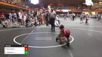 61 lbs Rr Rnd 2 - Pepe Navarrete, Try Elite vs Chance Johnson, Kimball Wrestling Club