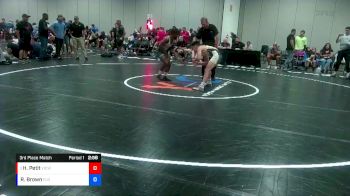 113 lbs 3rd Place Match - Henry Petit, Youth Impact Center Wrestling Club vs Roderick Brown, Florida