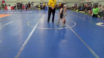 B-55 lbs Consi Of 8 #2 - Waylon Wooley, MI vs Rowan Weinrich, PA