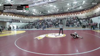 106 lbs Cons. Round 2 - Garret Withrow, Riverton vs Tayvin Campbell, Kelly Walsh