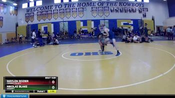132 Gold Round 4 - Nikolas Blake, Hagerty vs Waylon Rozier, Camden County