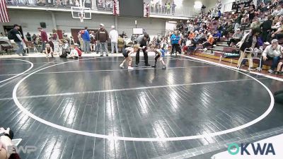 55-58 lbs Semifinal - Ryker Rogers, Tonkawa Takedown Club vs Xander Cermak, Perry Wrestling Academy