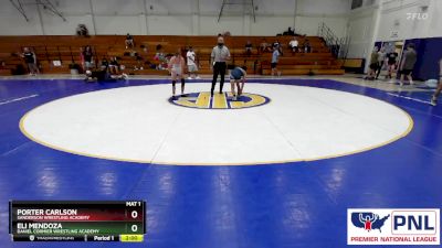 100 lbs Round 4 - Eli Mendoza, Daniel Cormier Wrestling Academy vs Porter Carlson, Sanderson Wrestling Academy