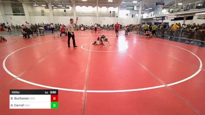 100 lbs Consi Of 16 #2 - Brayden Buchanan, Essex Junction VT vs Grady Carroll, Fisheye WC