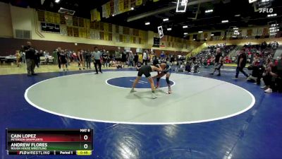 108 lbs Round 3 - Cain Lopez, Peterson Grappler?s vs Andrew Flores, Rough House Wrestling