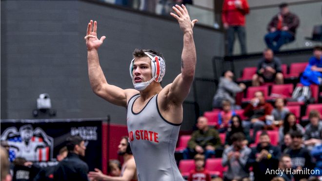 Big First Period Launches Ohio State's Nic Bouzakis To Win Over #5 Nagao