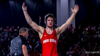 Ohio State Wrestling Freshman Ryder Rogotzke PINS Penn State's Bernie Truax