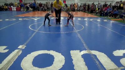 B-50 lbs Round Of 16 - Ezekiel Lynch, NC vs Karsyn Robertson, NY