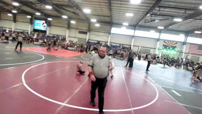 62 lbs Quarterfinal - Grady Young, Way Out West vs Kash Beckstead, Other Team