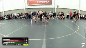 112-119 lbs Cons. Round 3 - Lily Faris, Powhatan Youth Wrestling Club vs Samantha Reiss, New Kent