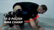 Undefeated KSW Champ Adrian Bartosinski Works His Grappling Skills In Poland