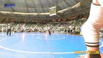 73 lbs Consi Of 16 #1 - Cobey Stulce, Southern Illinois Bulldogs Wrestling Club vs Bruno Lechiara, MANTANONA-TC