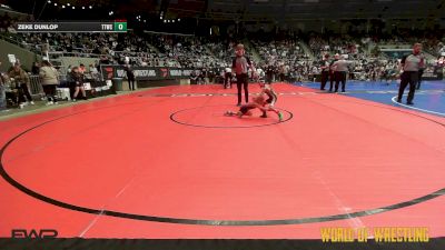 40 lbs Round Of 16 - Carson Streeter, Alpha Elite vs Zeke Dunlop, Team Tulsa Wrestling Club
