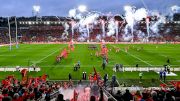 URC Champion Munster Rugby Defeats Super Rugby Champion Crusaders In Cork