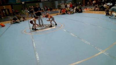 50-52 lbs Round 2 - James Anderson, Morgan Wrestling Club vs Jack Wardleigh, Hook Em W.C