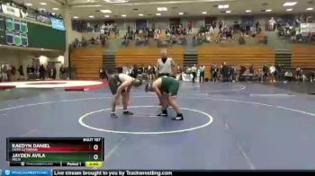 220 lbs Champ. Round 1 - Jayden Avila, Helix vs Kaedyn Daniel, Faith Lutheran