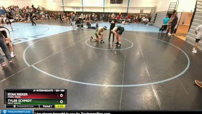 183-188 lbs Round 4 - Ryan Rieker, Fossil Ridge vs Tyler Schmidt, Kelly Walsh