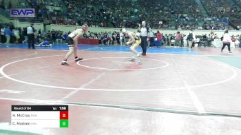 120 lbs Round Of 64 - Hudson McCray, Pawnee vs Carter Madsen, Vian