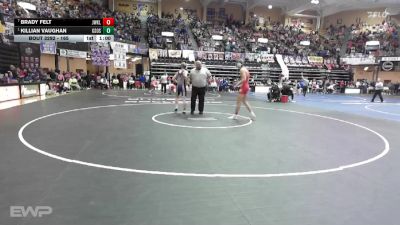 165 lbs Cons. Round 2 - Brady Felt, Jayhawk Linn vs Killian Vaughan, Gypsum-Southeast Of Saline HS