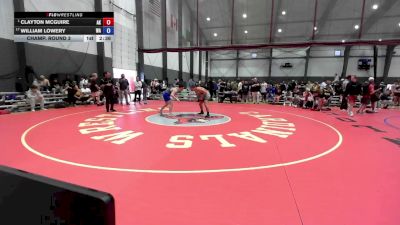 Junior Boys FS - 157 lbs Champ. Round 3 - Clayton McGuire, AK vs William Lowery, WA