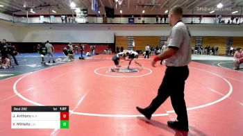 190 lbs Consi Of 8 #2 - Josh Anthony, Blair Academy vs Vincent Militello, Livingston