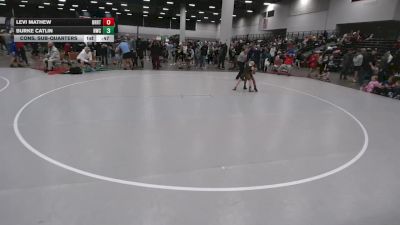 70 lbs Cons. Sub-quarters - Levi Mathew, Dragon RTC vs Burke Catlin, Horace Wrestling Club