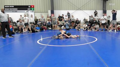 72 lbs Rr Rnd 9 - Nash Irvin, M2 Training Center - K8 vs Evan Whitbred, Keystone Krush - K8