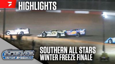 Highlights | 2024 SAS Late Models Saturday at Screven Winter Freeze