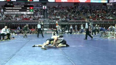 3A-126 lbs Champ. Round 2 - Andrew Roland, Ankeny Centennial vs Easton Jorgenson, Waverly-Shell Rock